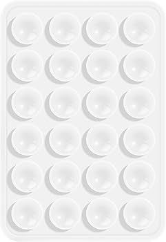 Phone holder silicone suction cup- white