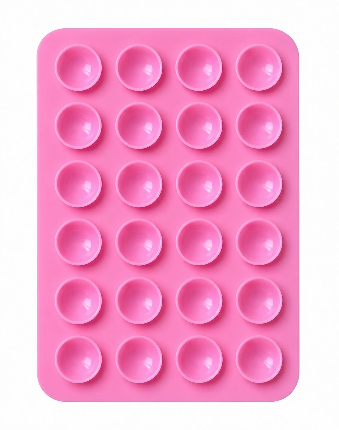 Phone holder silicone suction cup- Pink