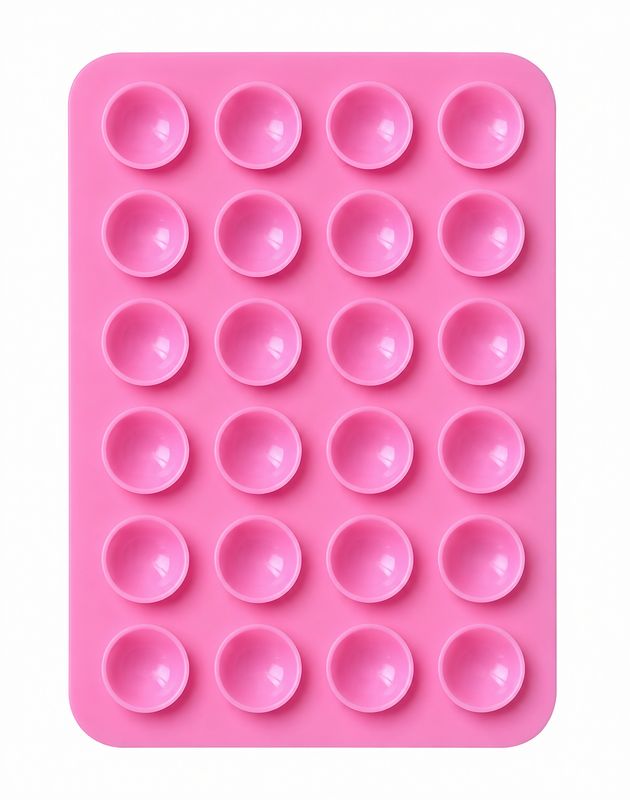 Phone holder silicone suction cup- Pink