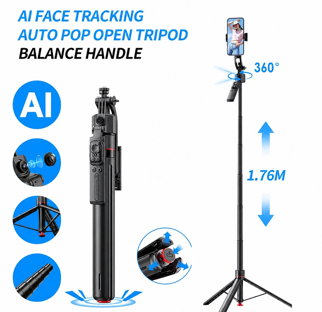 TT07 mobile selfie stick