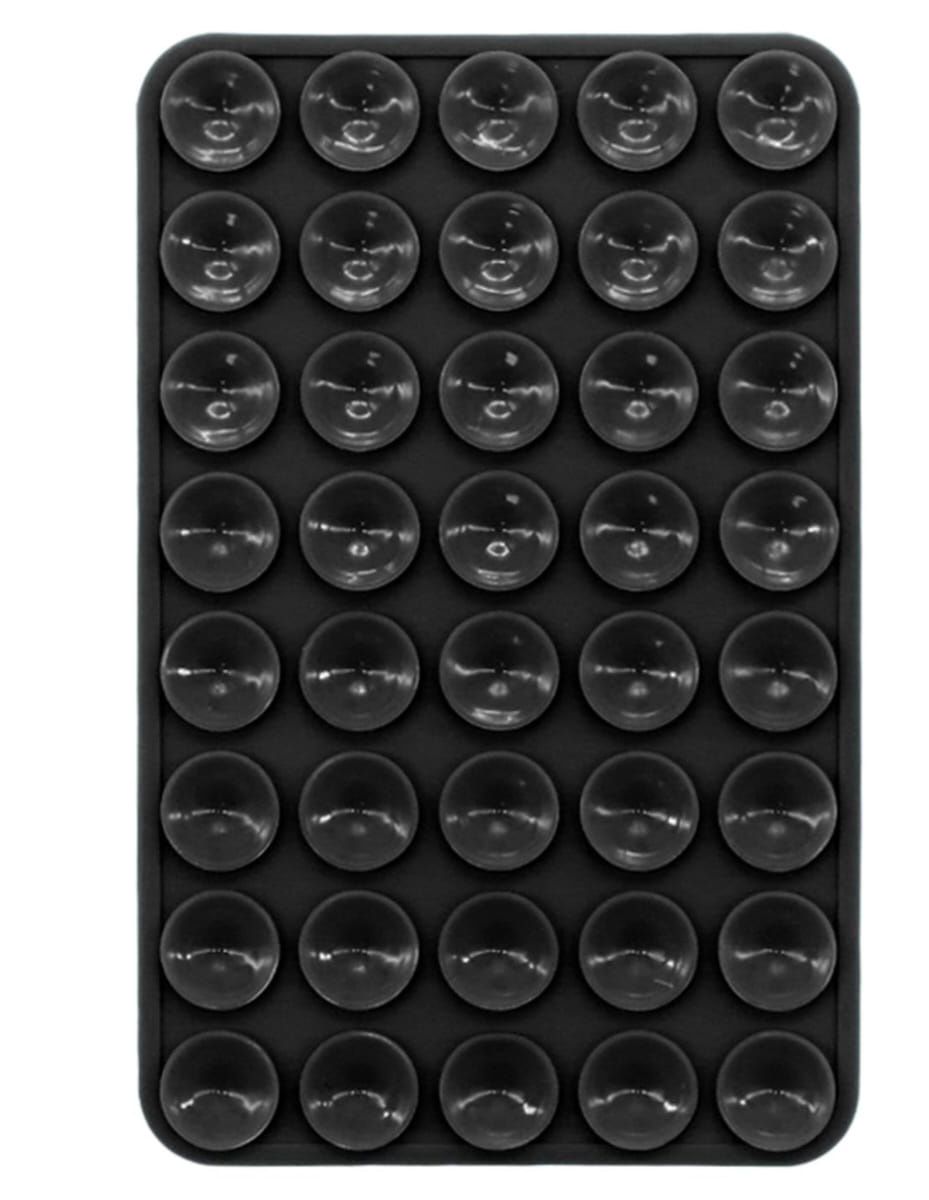 Phone holder silicone suction cup- black