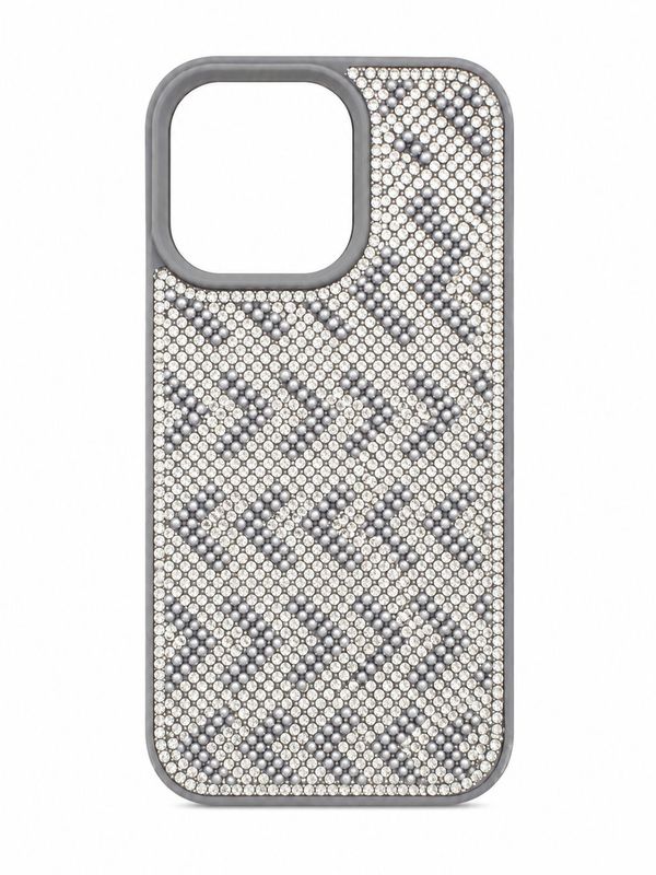 Swaro Star S2 Bling Case for Iphone 16 Pro-Silver/Gray