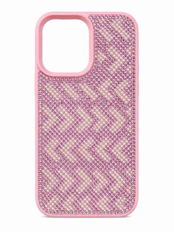 Swaro Star S2 Bling Case for Iphone 16 Pro-Pink.