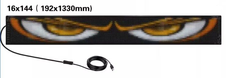 Bluetooth WindowGlass Devil's EyeDisplay Screen