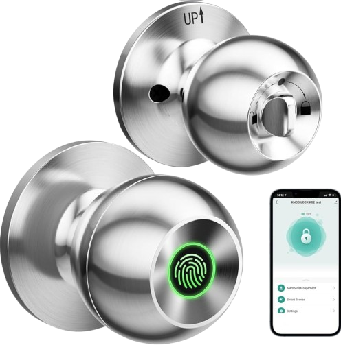K10 intelligent spherical fingerprint lock-SILVER