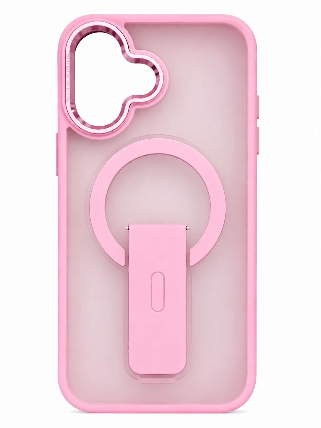 Dazzle magnetic kickstand case for Iphone 16 - Pink