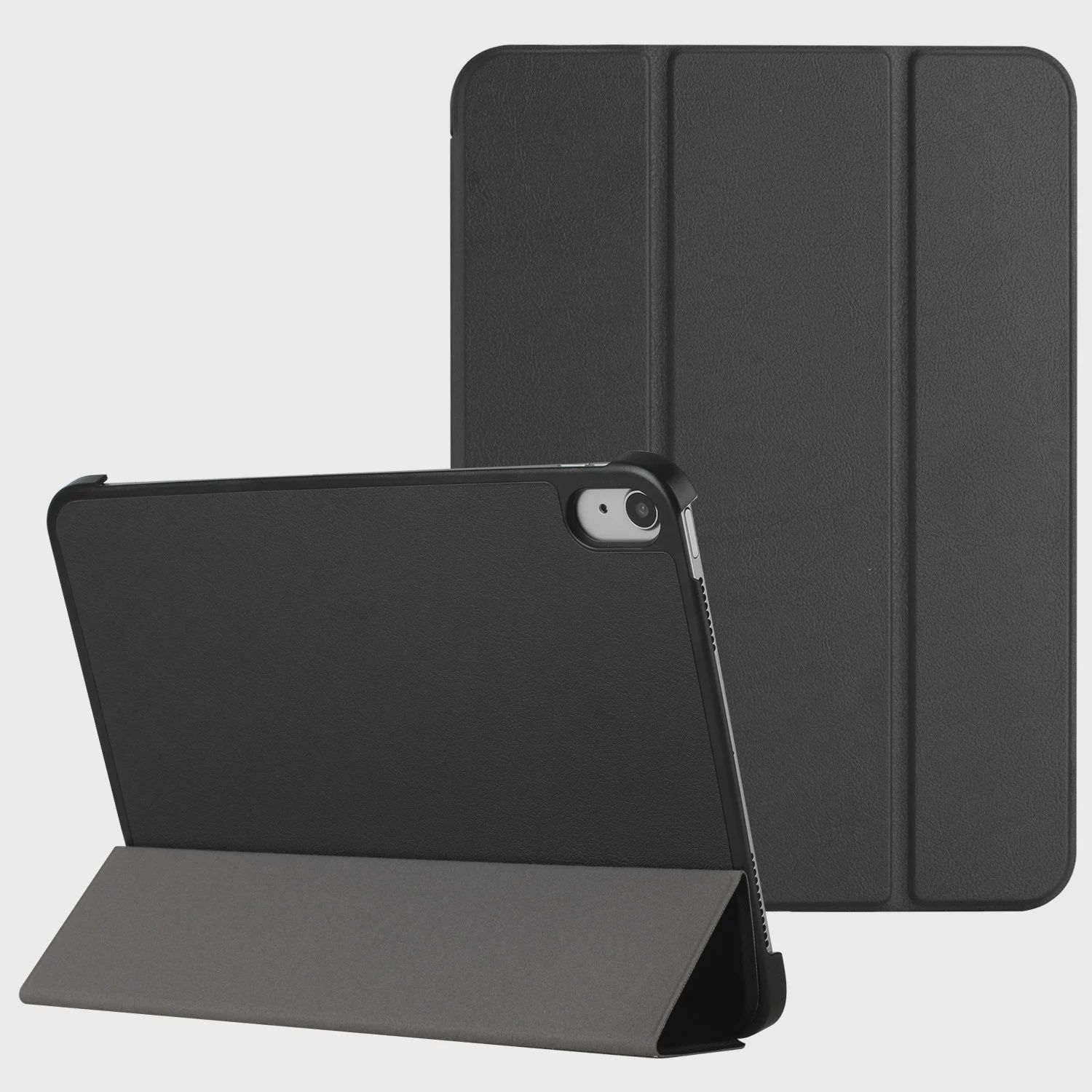Trifold Magnetic Closure PU Leather Case CoverFor Samsung A9 Plus 11 inch  -Black