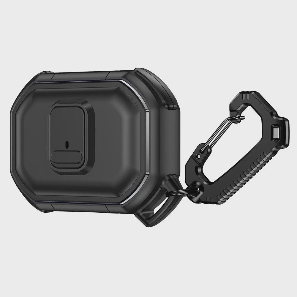 Switch Button Hybrid with Belt Loop for AirPods Pro 3 2025 (3rd Version)- Black