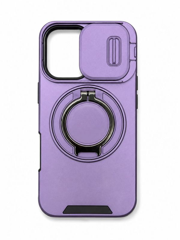 LINGKE Ring Stand Case for Iphone 16 - Purple