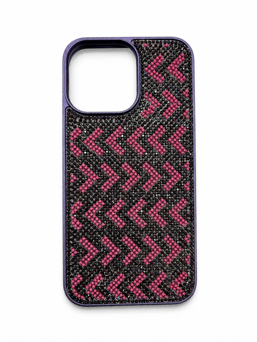 Swaro Star S2 Bling Case for Iphone 14 Pro Max - Purple/Black