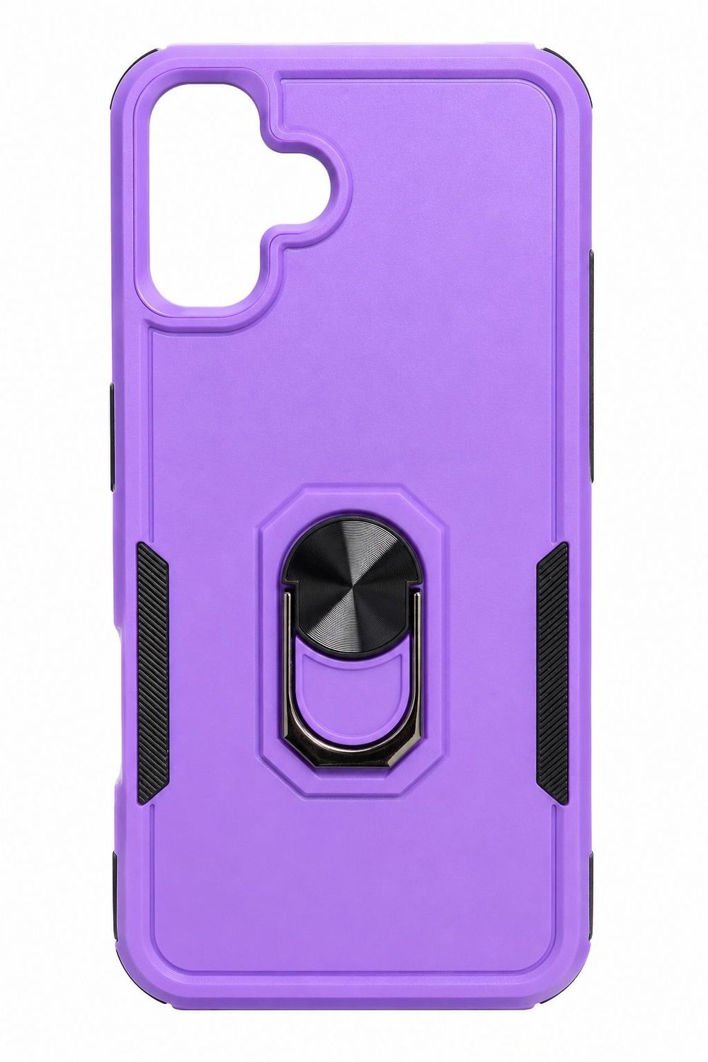 Commuter Case with Ring for Iphone 16 Plus-Purple