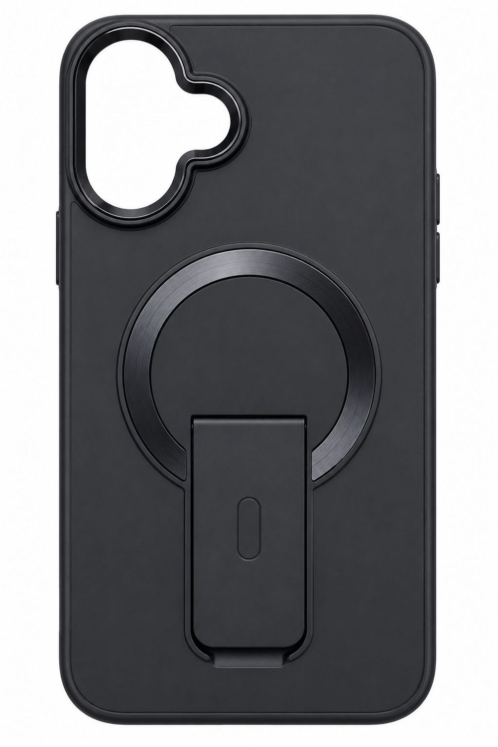 XY Magnetic Kickstand Case for Iphone 16 Plus-Black