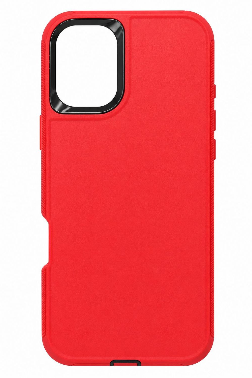 Heavy Duty Case without Clip  for Iphone 16 Plus-Red