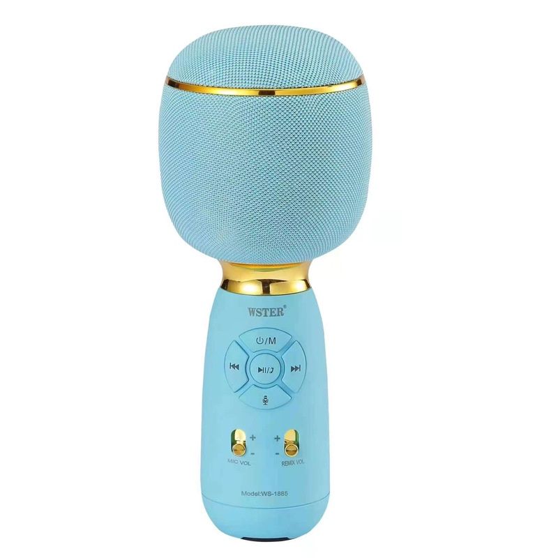 WS-1885 microphone speaker- Blue