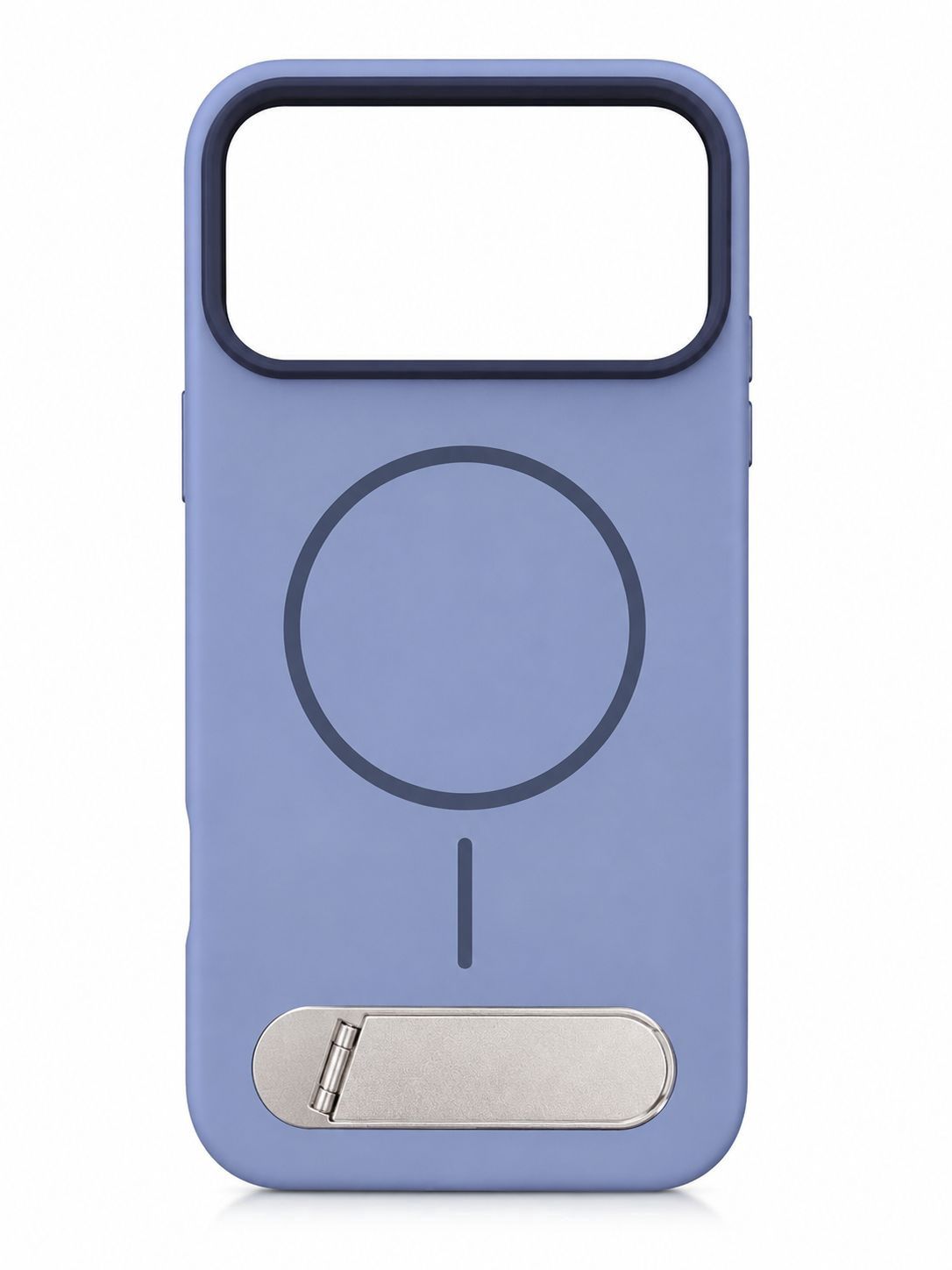 Premium Magsafe with Metal Kickstand Case for Iphone 14 Pro Max-Blue