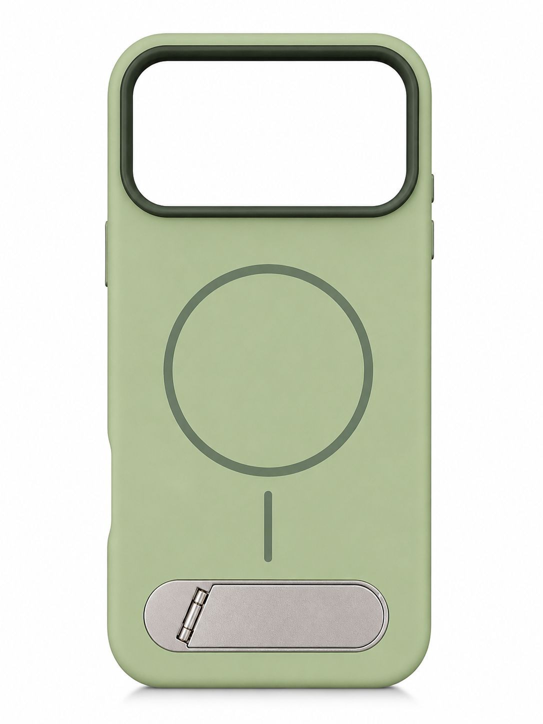 Premium Magsafe with Metal Kickstand Case for Iphone 14 Pro Max-Green