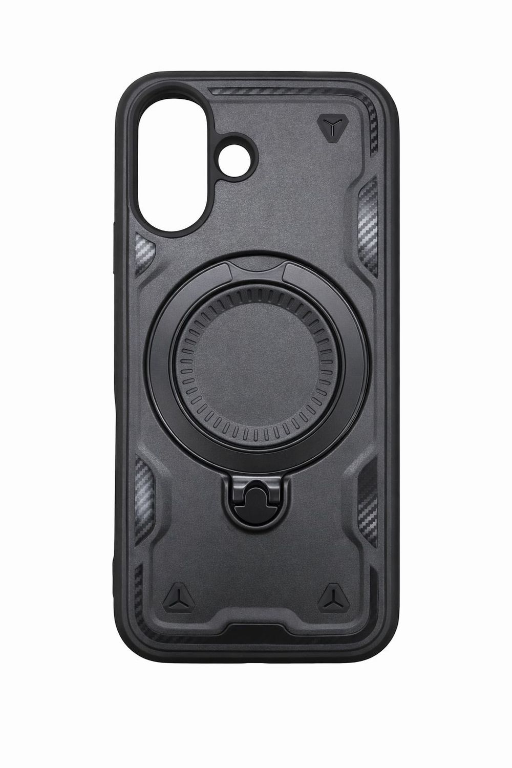 TH 360 Magnetic Kickstand Case for Iphone 16 Plus- Black