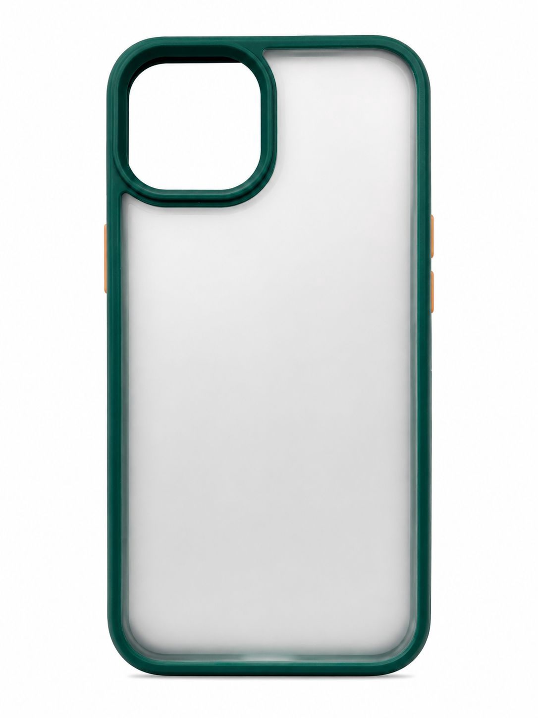 CRYSTAL CLEAR CASE for Iphone 13/14 - Green