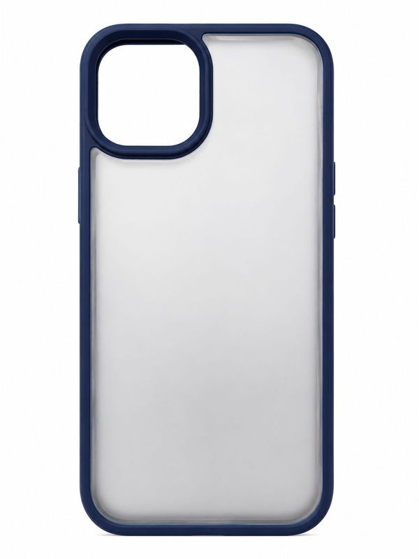 CRYSTAL CLEAR CASE for Iphone 13/14 - Blue