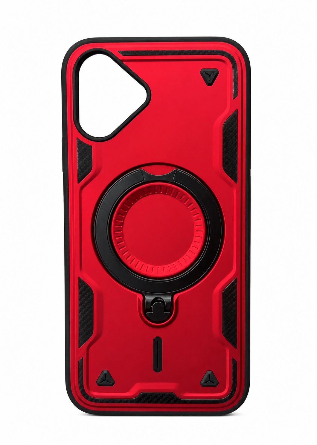 Sky 360 Magnetic Kickstand Case  for Iphone 16 Plus- Red