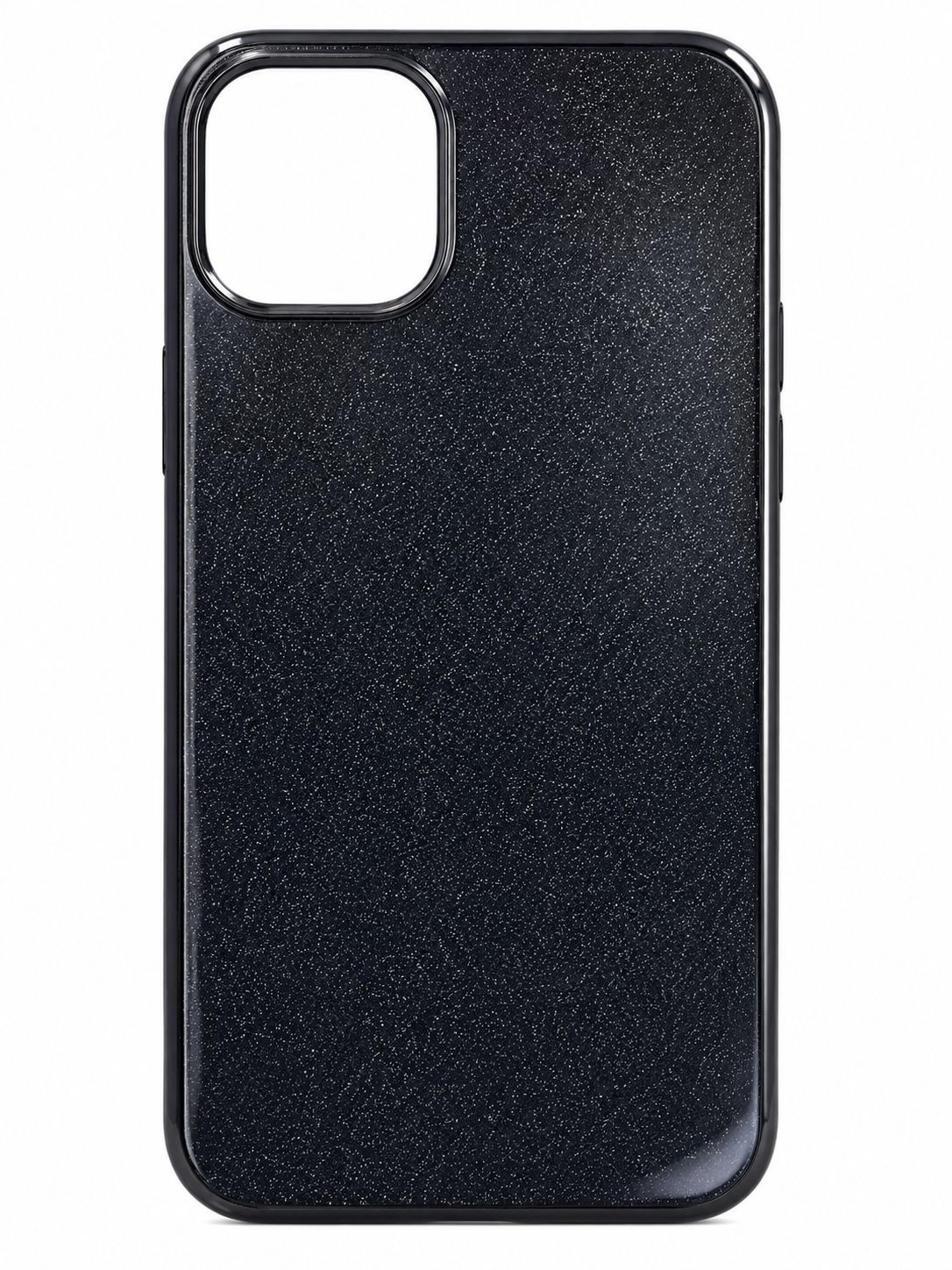 Glitter powder three in one case (solid color) for Iphone 14 - Blue