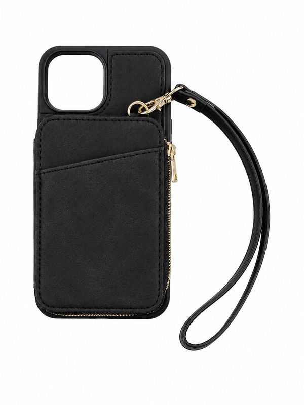 Multi Card Wallet Case For Iphone 13/14 - Black