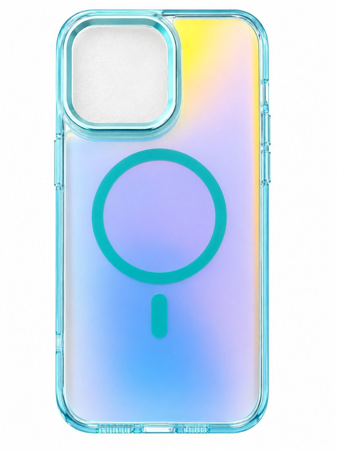 LY-Rainbow Magsafe with lens branket for Iphone 14 Pro Max- Blue