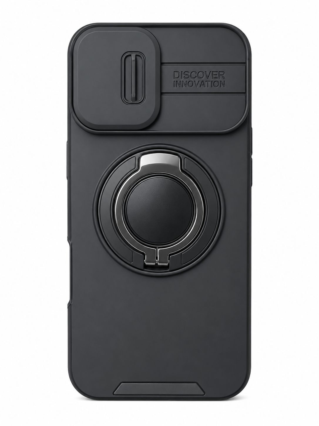 Lingke Ring Stand for Iphone 16 Plus- Black