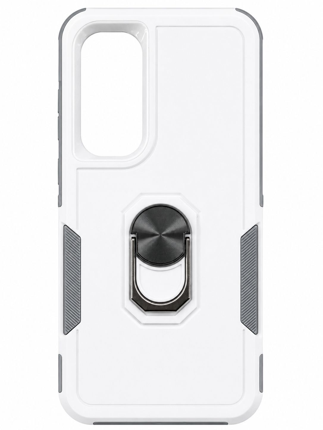 COMMUTER 2 IN 1 CASE WITH RING  FOR A-55 5G-WHITE