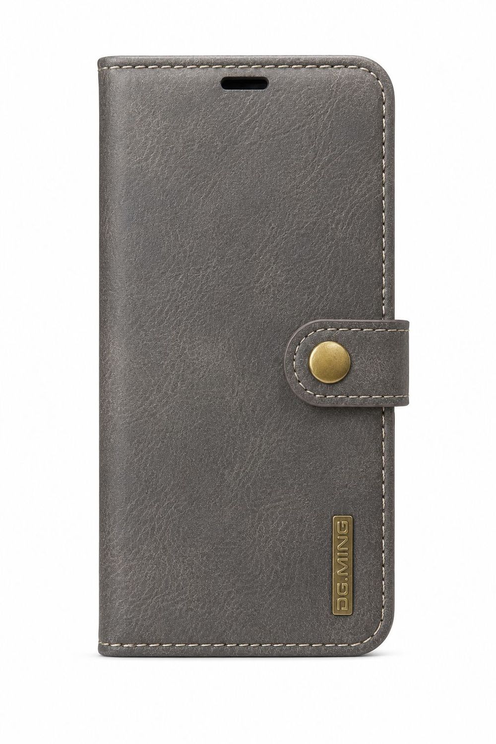 Leather Wallet Case for Iphone 16 Plus -Brown