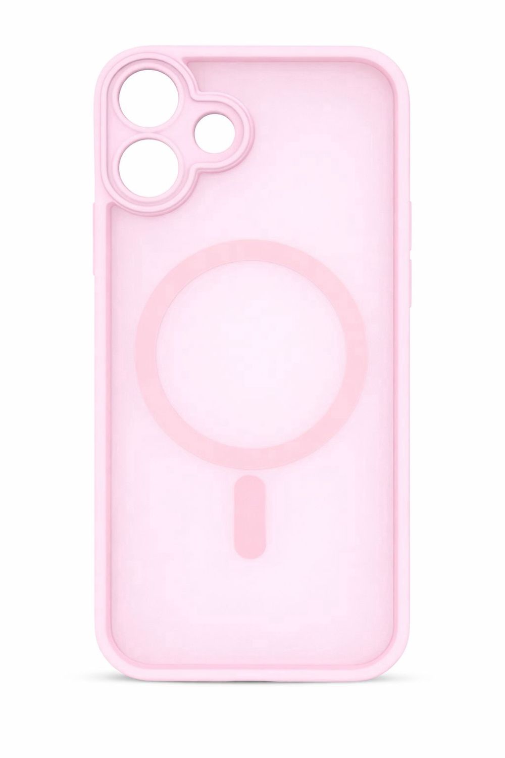 O2 Skin Magnetic Case for Iphone 16 Pro Max-Pink