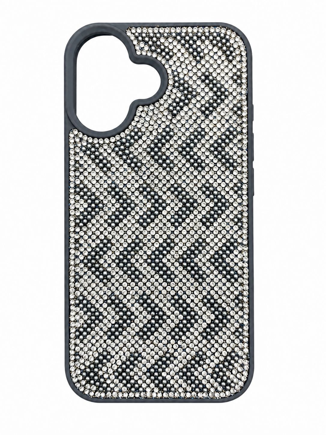 Swaro Star S2 Bling Case for Iphone 16 Pro Max- Gray