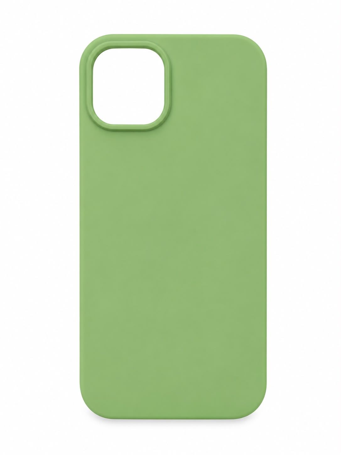 FULL SILICON CASE FOR Iphone 15/14 Plus - Green