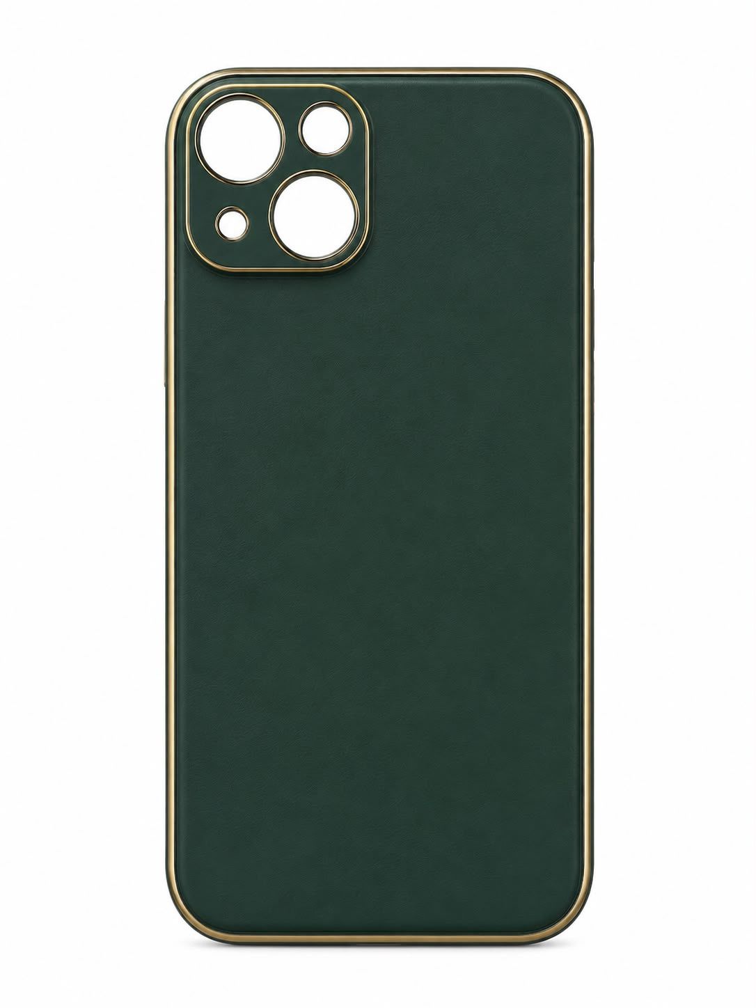 LEAHTER PLATING SKIN CASE FOR Iphone 15/14 Plus - Green