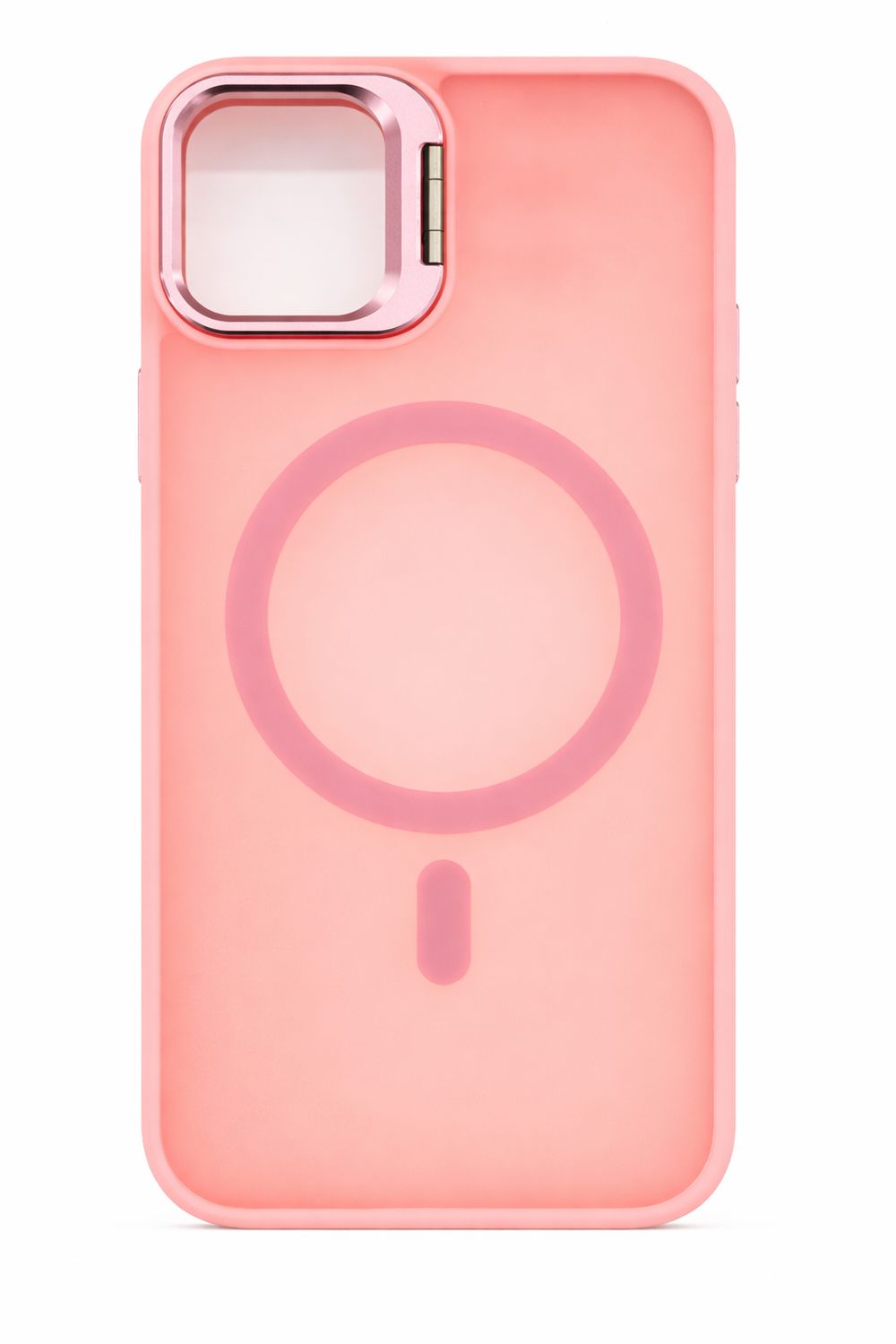 Sky Magnetic Case with Camera Kick Stand for Iphone 16 Pro Max-Pink