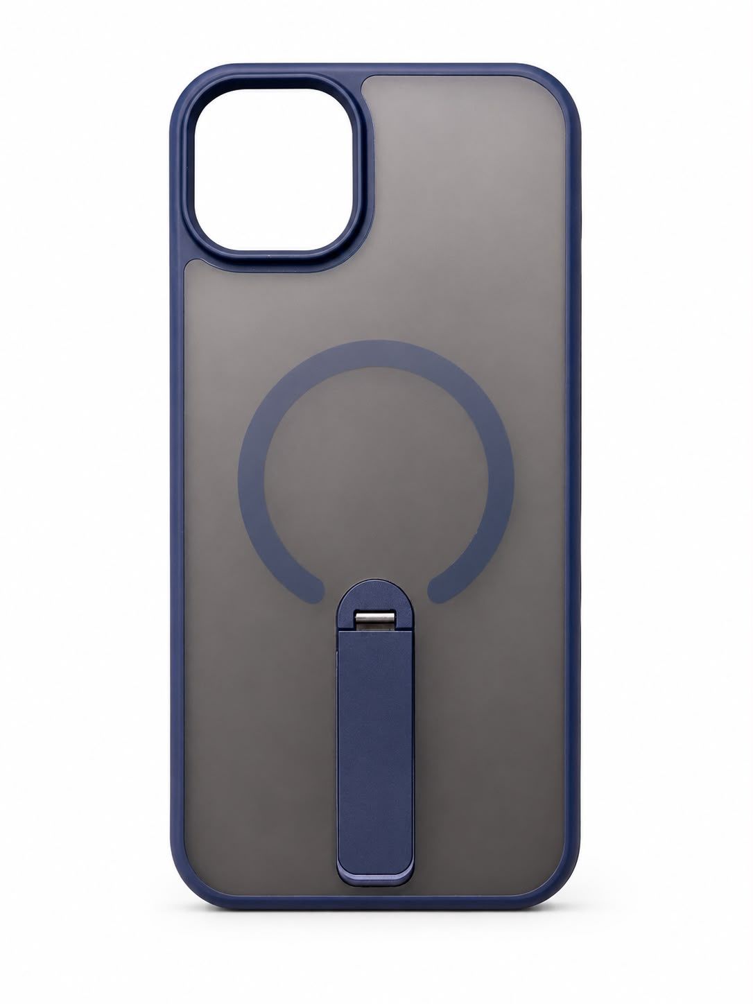 O1 Skin Feeling Standing Stand (lzb) For Iphone 15/14 Plus- Blue