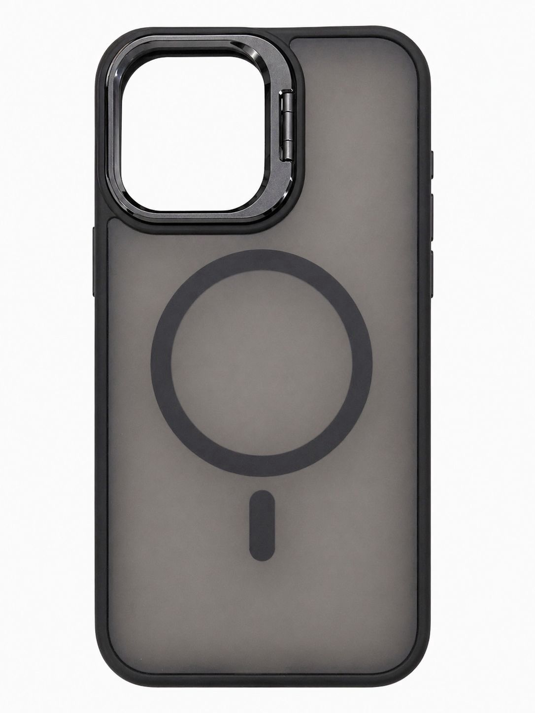 Sky Magnetic Case with Camera Kick Stand for Iphone 16 Pro Max-Black