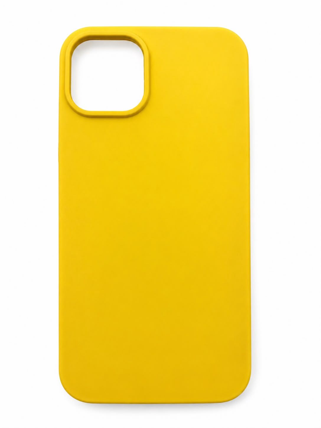 FULL SILICON CASE FOR Iphone 15/14 Plus - Yellow