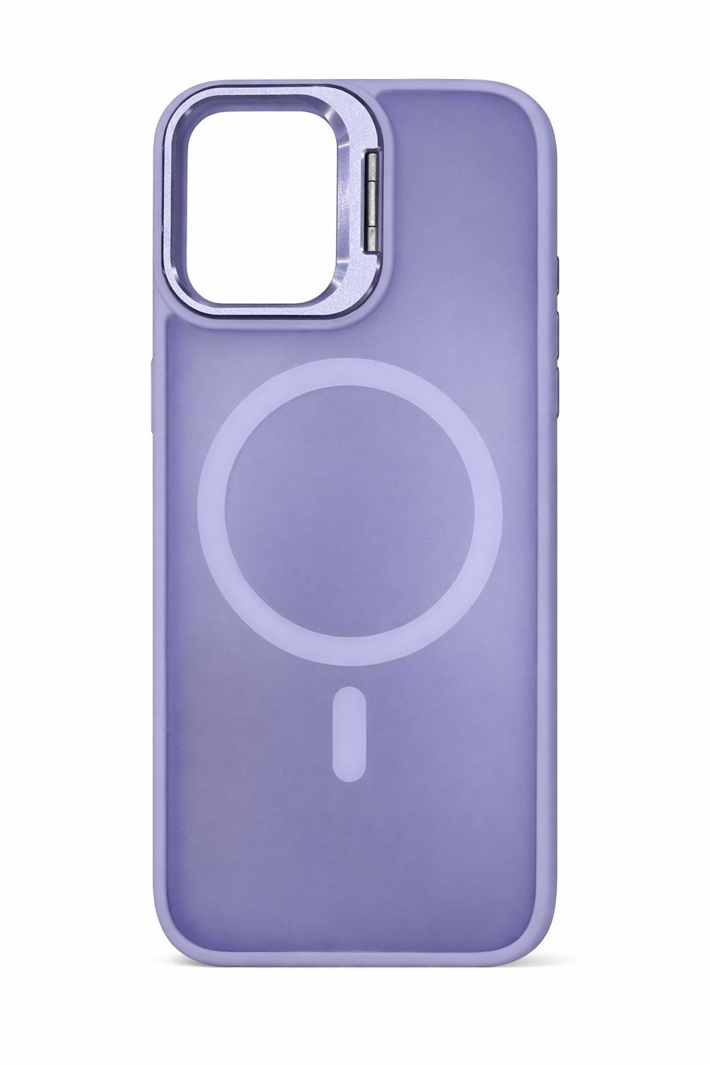 Sky Magnetic Case with Camera Kick Stand for Iphone 16 Pro Max-Lilac
