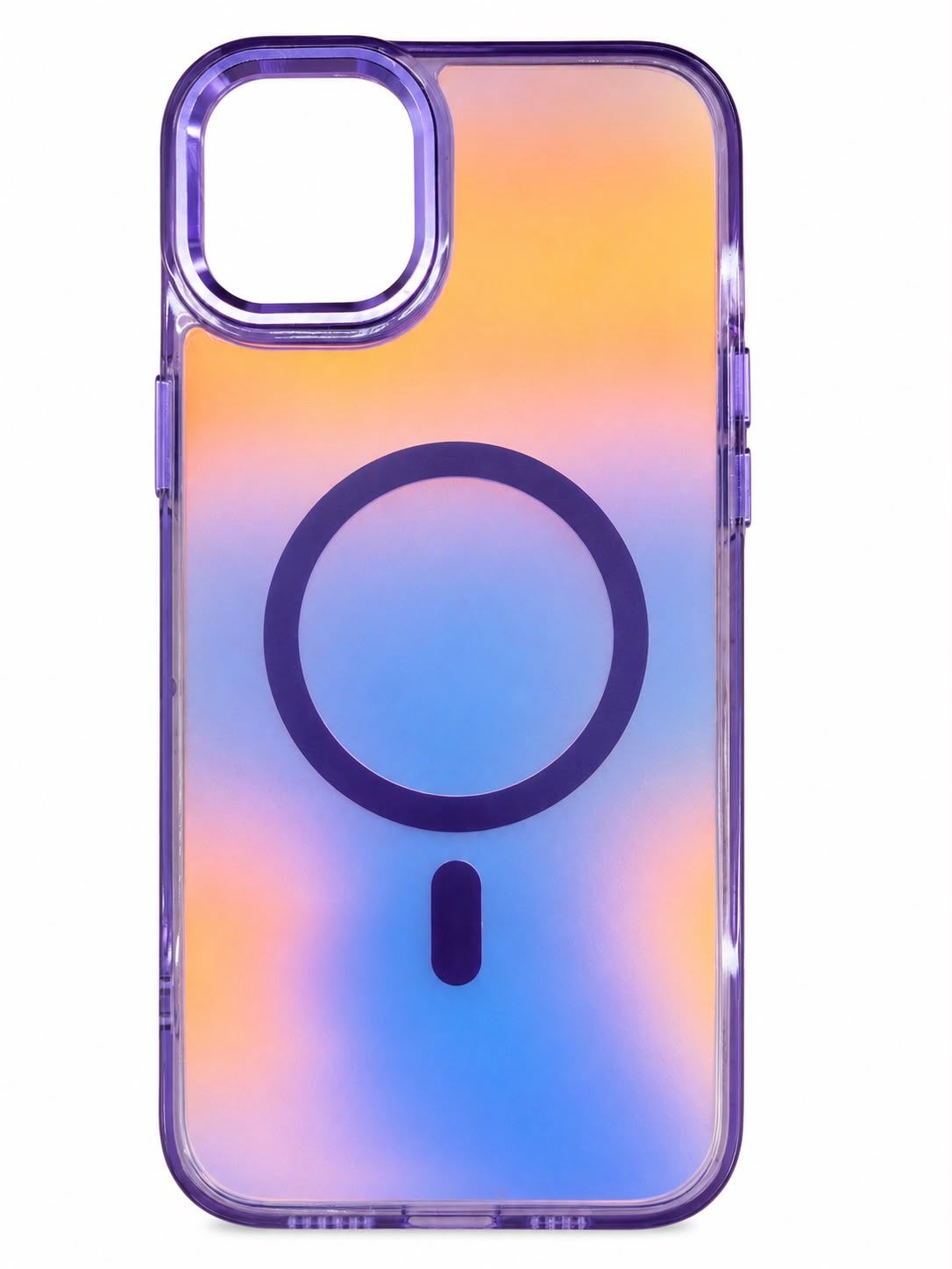 LY-Rainbow Magsafe  with lens branket for Iphone 15/14 Plus- Purple
