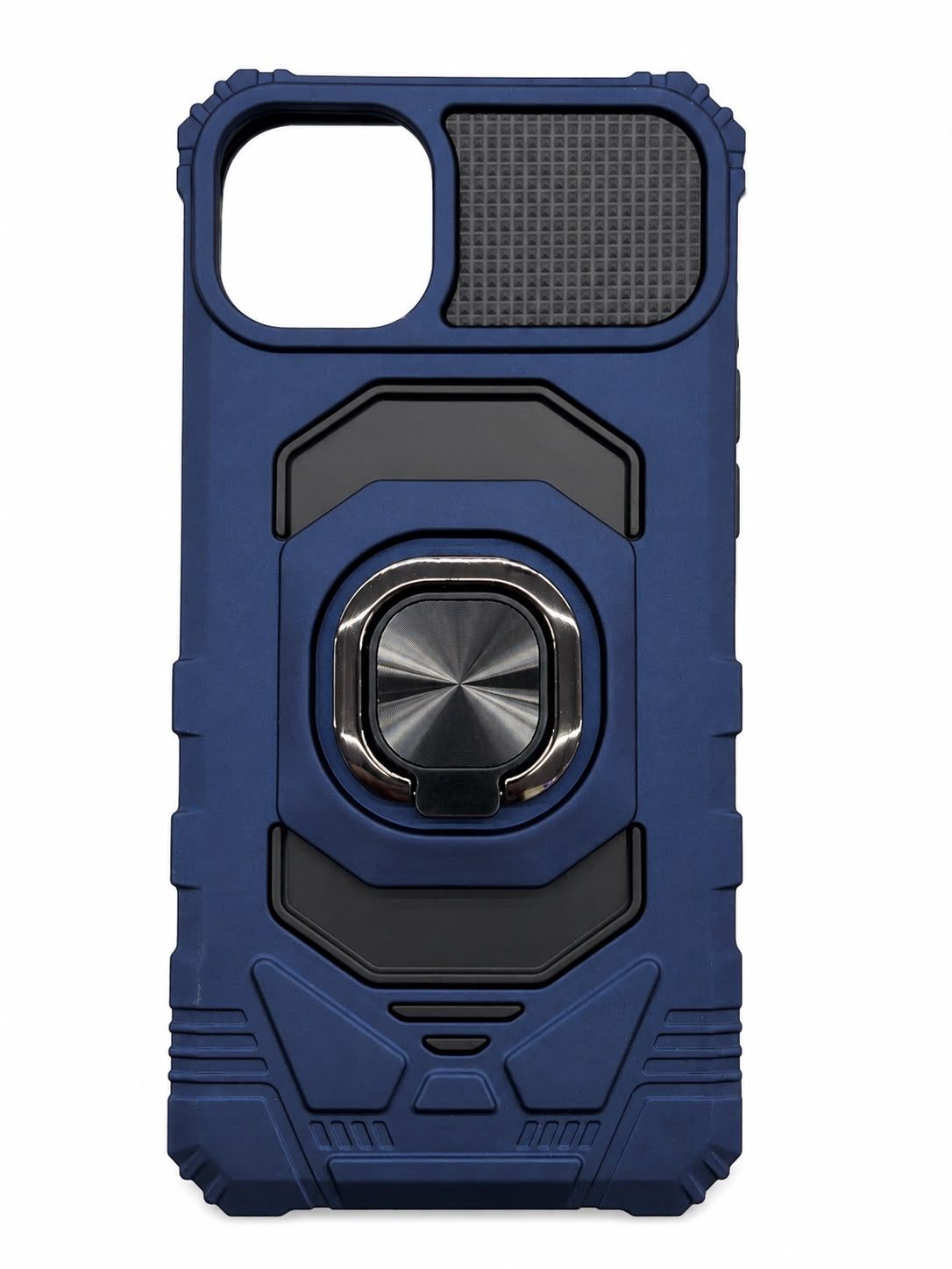 UNION MAGNET RING CASE FOR Iphone 15/14 Plus- Dark Blue