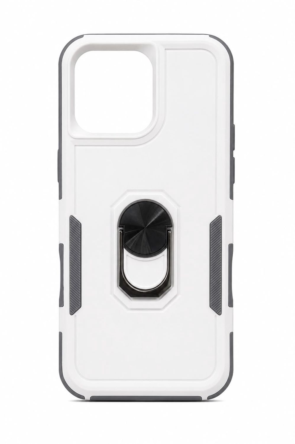 Commuter Ring Case for Iphon 16 Pro Max-White