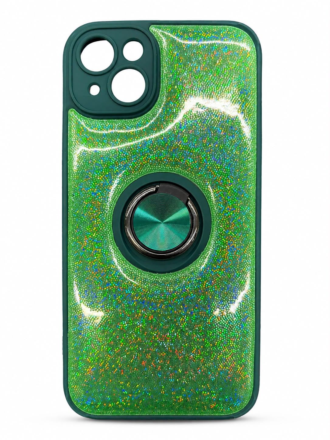 QYR-PU-CASE FOR Iphone 15/14 Plus- Green