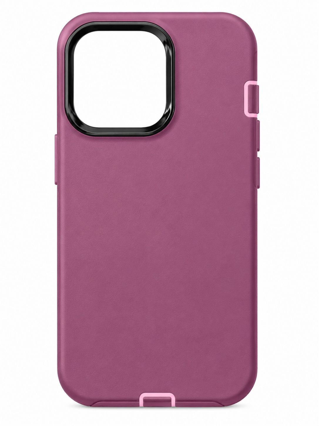 Defender case without clip box packing for Iphone 15/14 Plus- Magenta