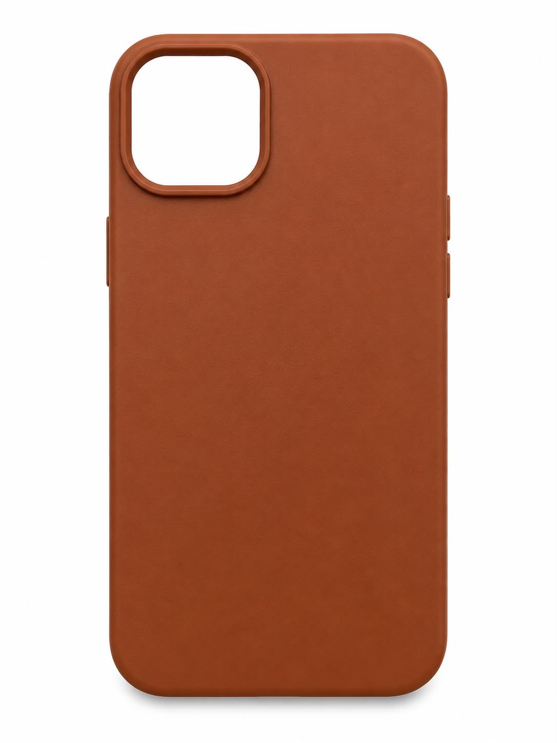 X LEATHER CASE FOR ipHONE 15/14 Plus - Brown
