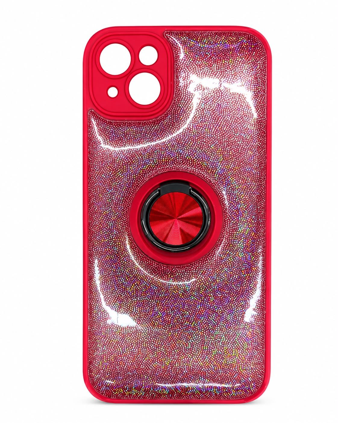 QYR-PU-CASE FOR Iphone 15/14 Plus- Red