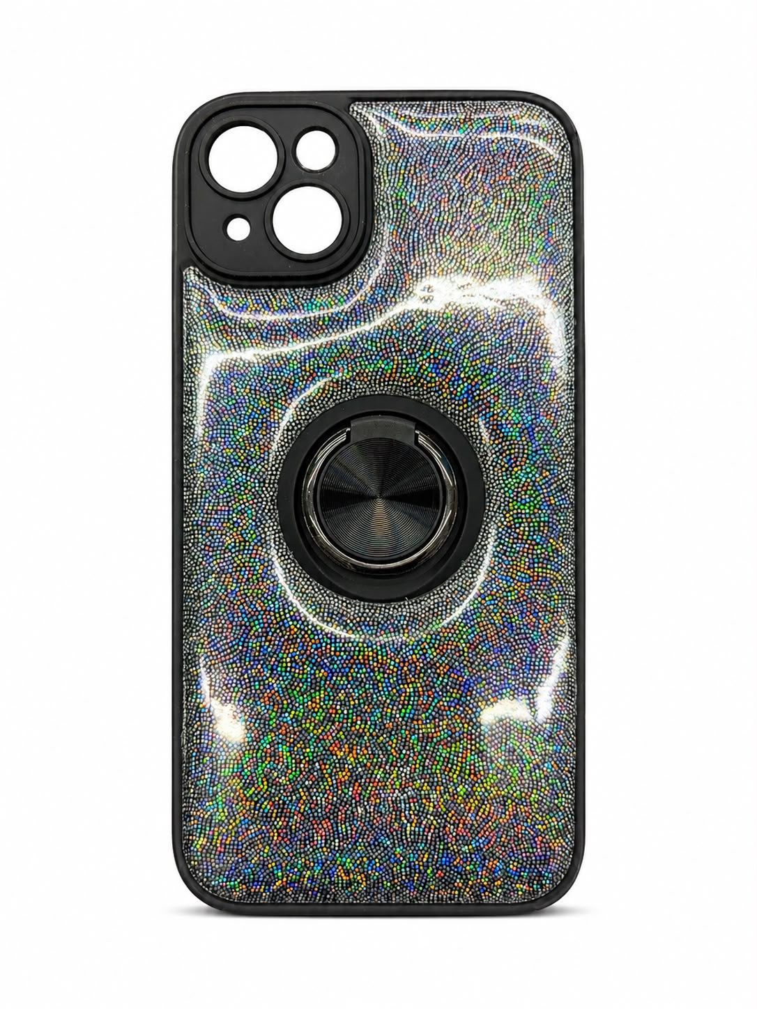 QYR-PU-CASE FOR Iphone 15/14 Plus- Black