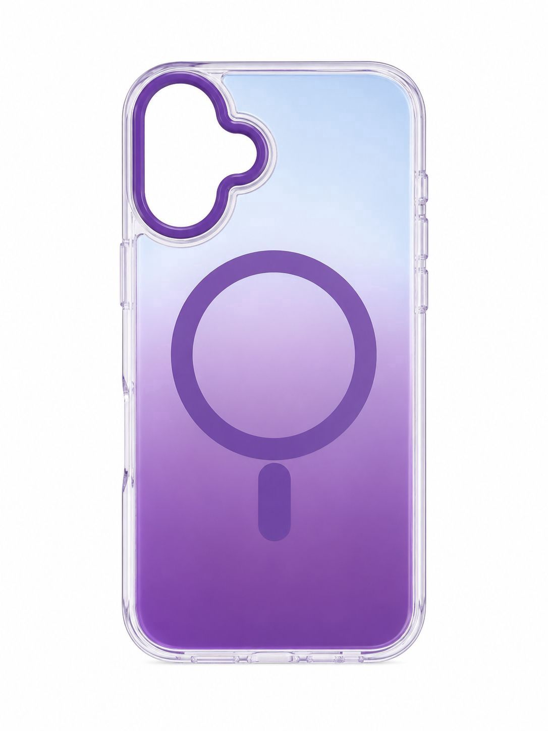 C2 Ombre Gradient Magsafe Phone Case for Iphone 16 Pro Max- Purple