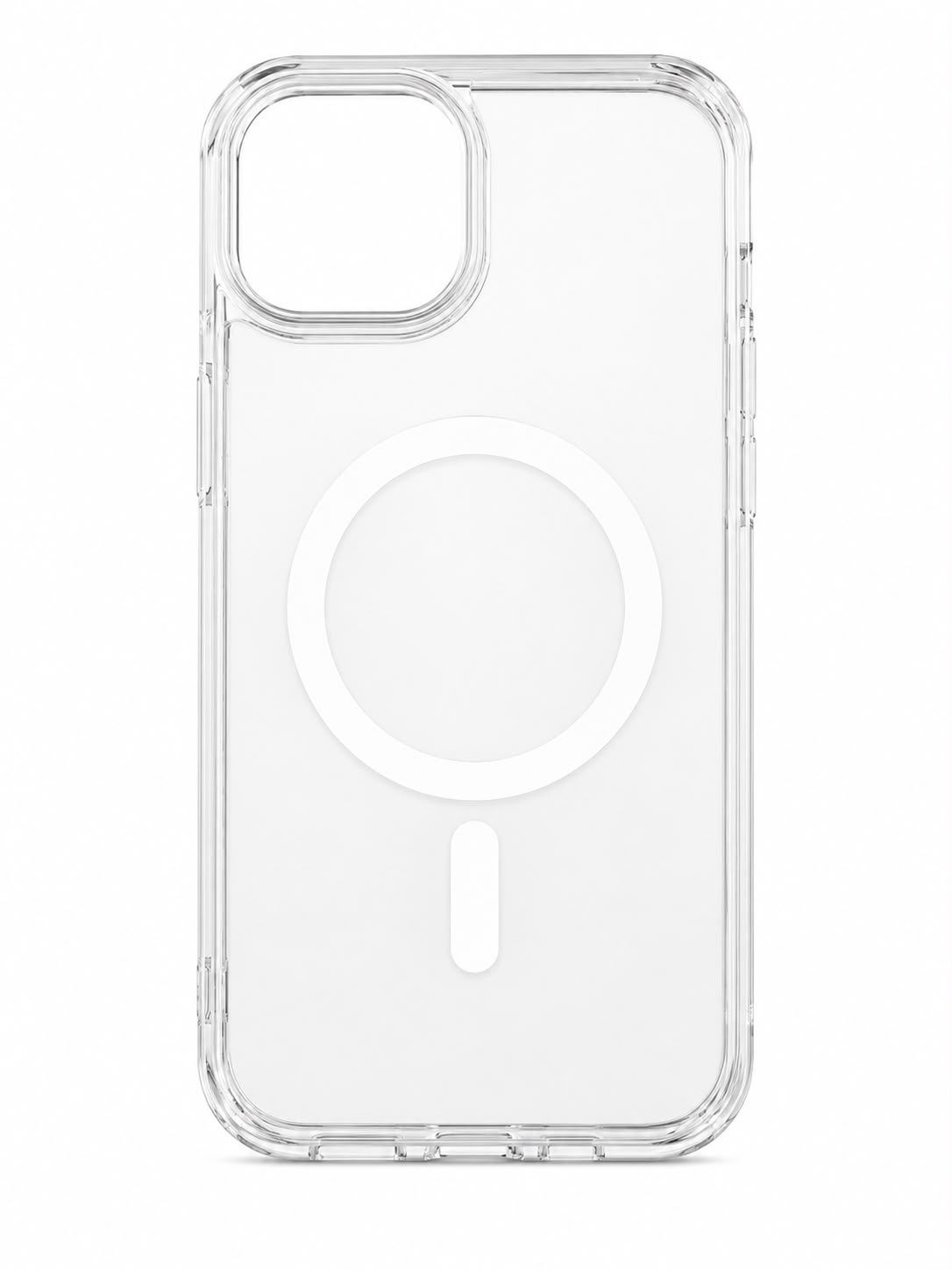 LY Clear Magsafe case for Iphone 15/14 Plus -White
