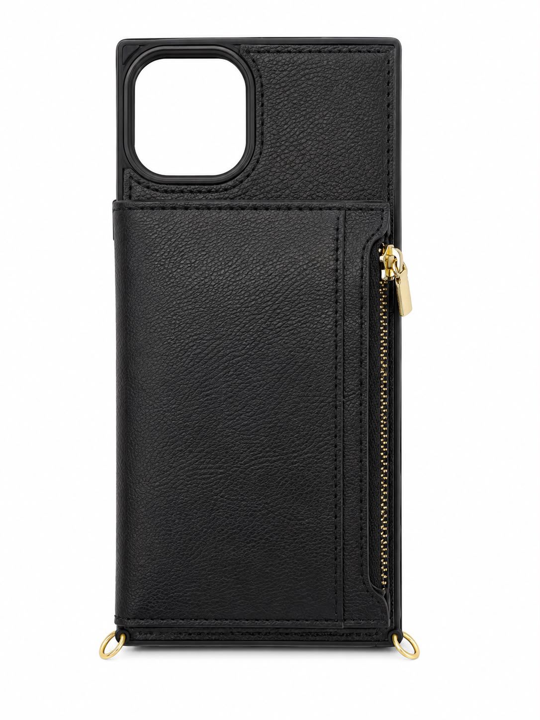 Multi Card Wallet Case - 04 for Iphone 15/14 Plus - Black